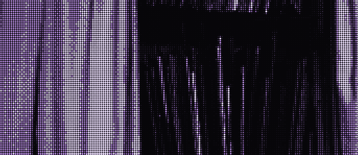 dithered archive shelves representing saved sandbox disk state